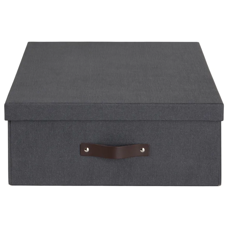 Bigso Box of Sweden - Karolin - "Under bed" kasse, Sort