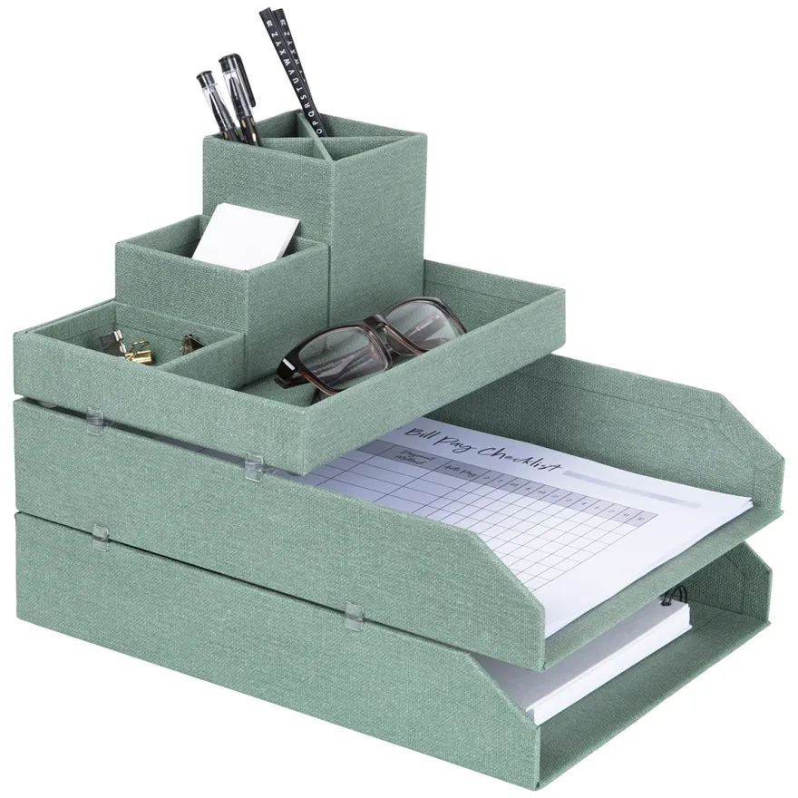 Bigso Box of Sweden - Lena Organizer, Soft Teal