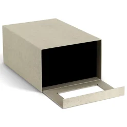 Bigso Box of Sweden - NILS Skoæske med vindue, Linen