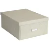 Bigso Box of Sweden - Opbevaringskasse Large - Katrin - Linen
