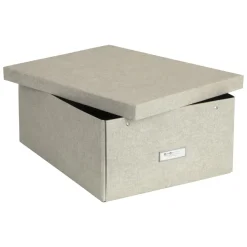Bigso Box of Sweden - Opbevaringskasse Large - Katrin - Linen