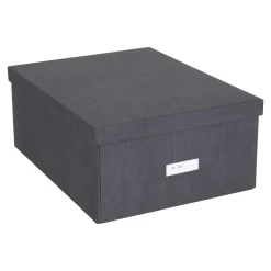 Bigso Box of Sweden - Opbevaringskasse Large - Katrin - Sort