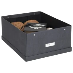 Bigso Box of Sweden - Opbevaringskasse Large - Katrin - Sort