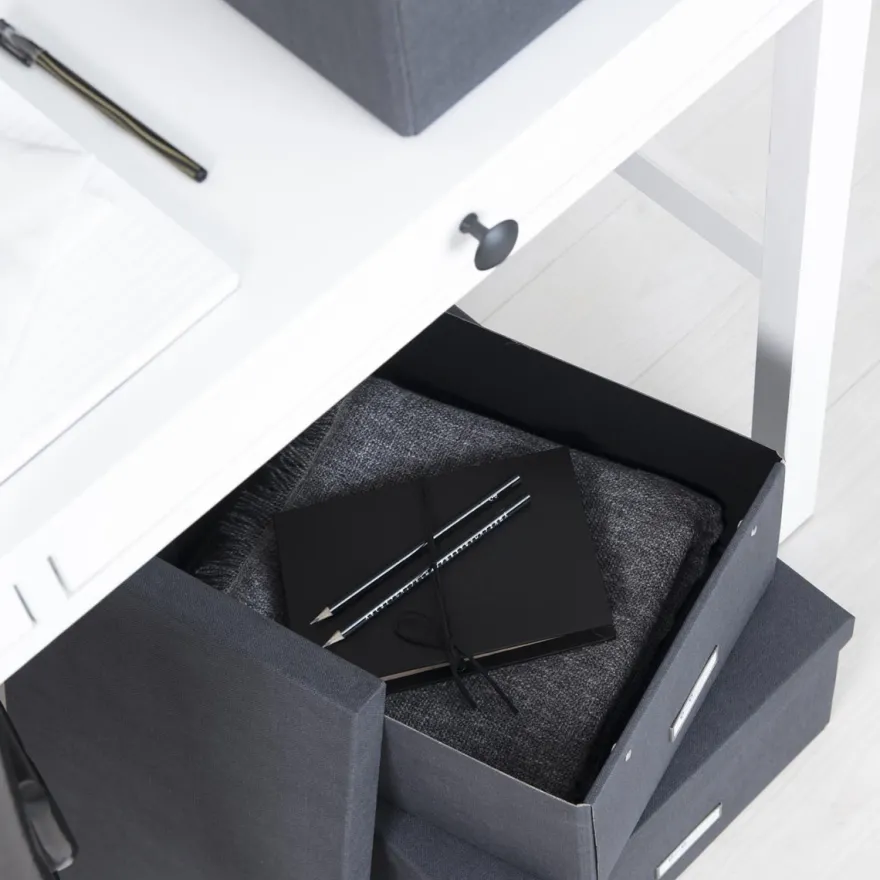 Bigso Box of Sweden - Opbevaringskasse Large - Katrin - Sort