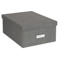Bigso Box of Sweden - Opbevaringskasse Medium - Katia - Grå