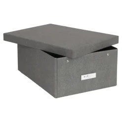 Bigso Box of Sweden - Opbevaringskasse Medium - Katia - Grå