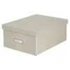 Bigso Box of Sweden - Opbevaringskasse Medium - Katia - Linen