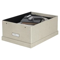 Bigso Box of Sweden - Opbevaringskasse Medium - Katia - Linen