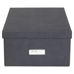 Bigso Box of Sweden - Opbevaringskasse Medium - Katia - Sort