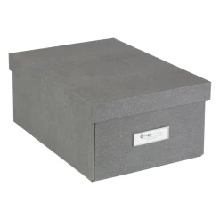Bigso Box of Sweden - Opbevaringskasse Small - Karin - Grå