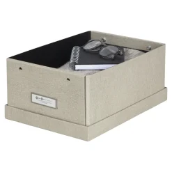 Bigso Box of Sweden - Opbevaringskasse Small - Karin - Linen
