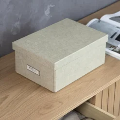 Bigso Box of Sweden - Opbevaringskasse Small - Karin - Linen