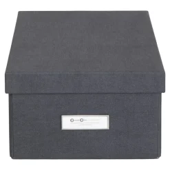 Bigso Box of Sweden - Opbevaringskasse Small - Karin - Sort