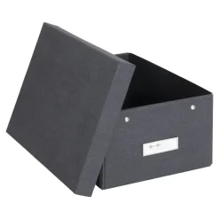 Bigso Box of Sweden - Opbevaringskasse Small - Karin - Sort