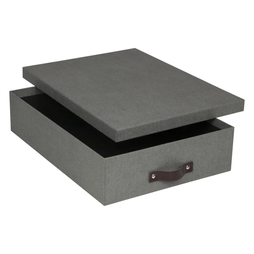 Bigso Box of Sweden - Oskar - Dokumentæske, Grå