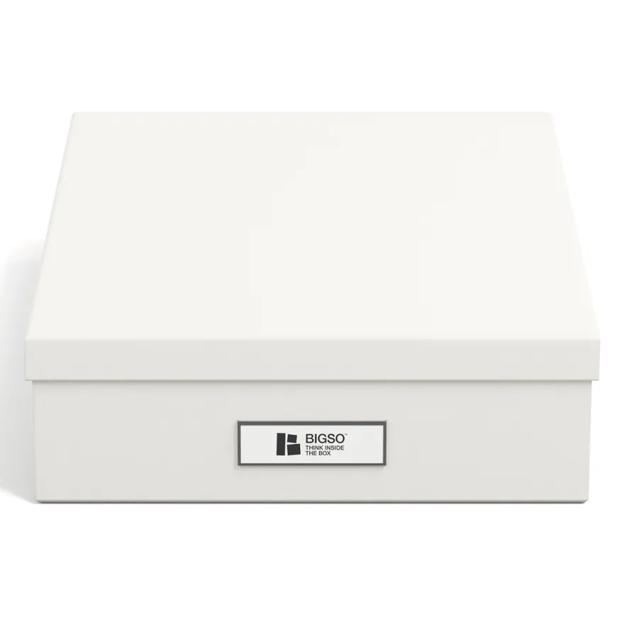 Bigso Box of Sweden - Oskar - Dokumentæske, HVID