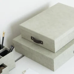 Bigso Box of Sweden - Oskar - Dokumentæske, Linen