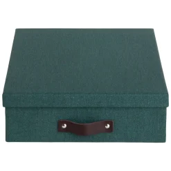 Bigso Box of Sweden - Oskar - Dokumentæske, Mørkegrøn