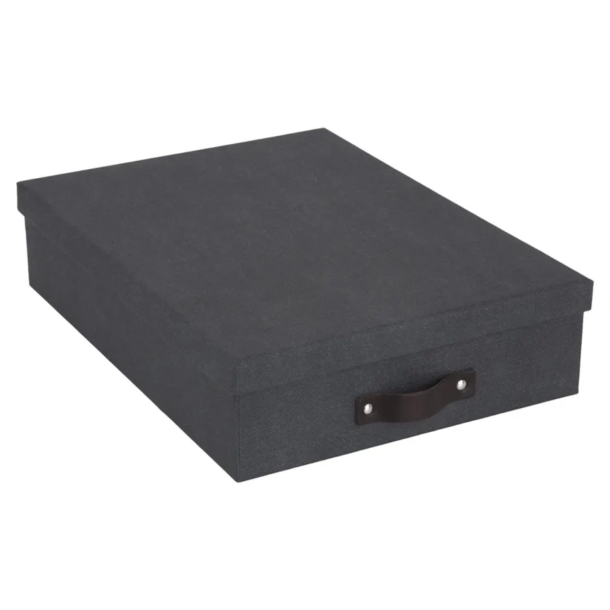 Bigso Box of Sweden - Oskar - Dokumentæske, Sort