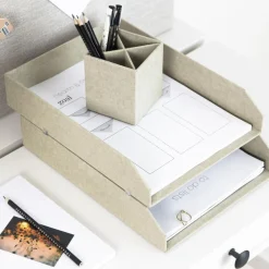 Bigso Box of Sweden - Penny, penneholder, Linen