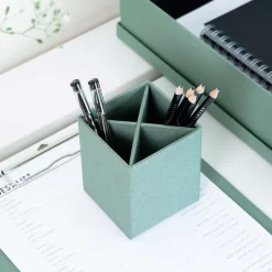 Bigso Box of Sweden - Penny, penneholder, Soft teal