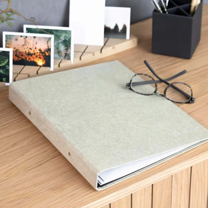 Bigso Box of Sweden - Ringo Ringbind, Linen