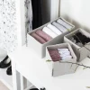 Bigso Box of Sweden - 3 stk. kurve til skuffeopbevaring - Beige