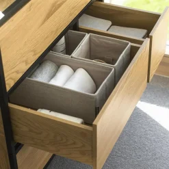 Bigso Box of Sweden - 3 stk. kurve til skuffeopbevaring - Beige