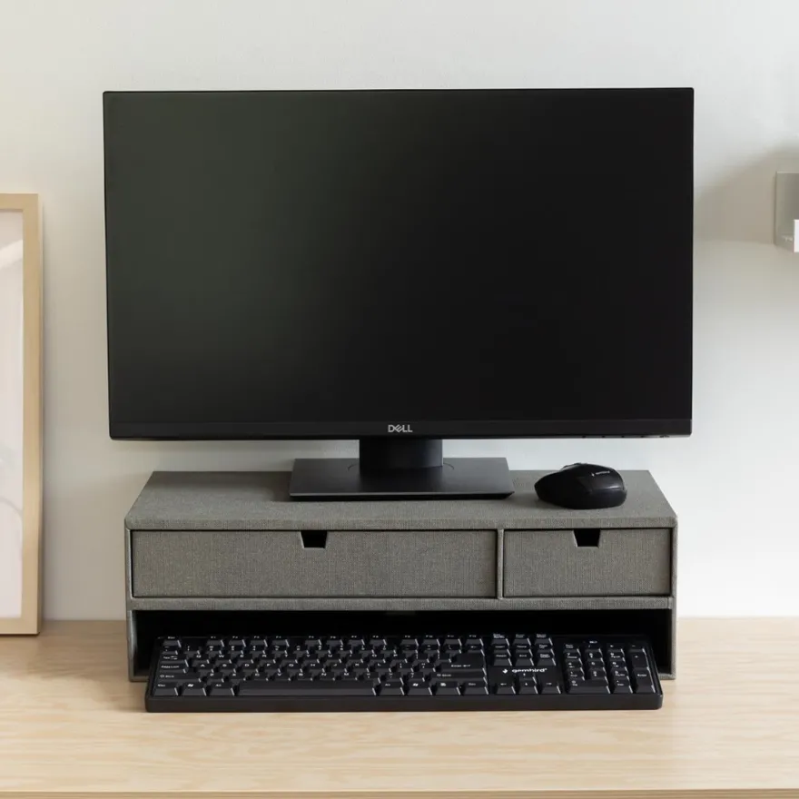Bigso Box of Sweden - TED Monitor Stand, Grå