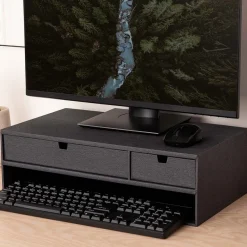 Bigso Box of Sweden - TED Monitor Stand, Sort
