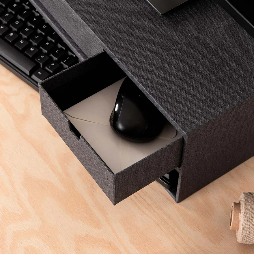 Bigso Box of Sweden - TED Monitor Stand, Sort