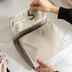 BigsoBox of Sweden - Travelseries - Toilettaske, Beige