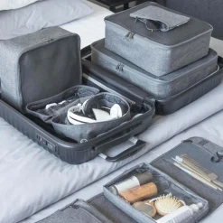 BigsoBox of Sweden - Travelseries - Toilettaske, Grå