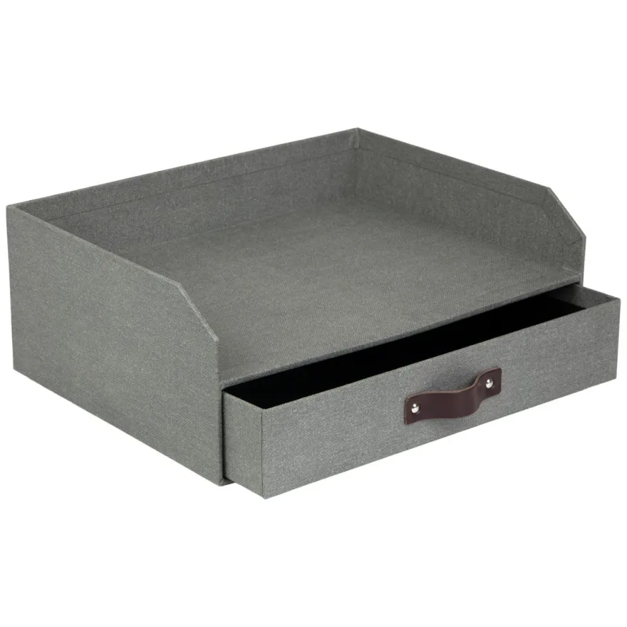 Bigso Box of Sweden - Walter brevbakke, Grå