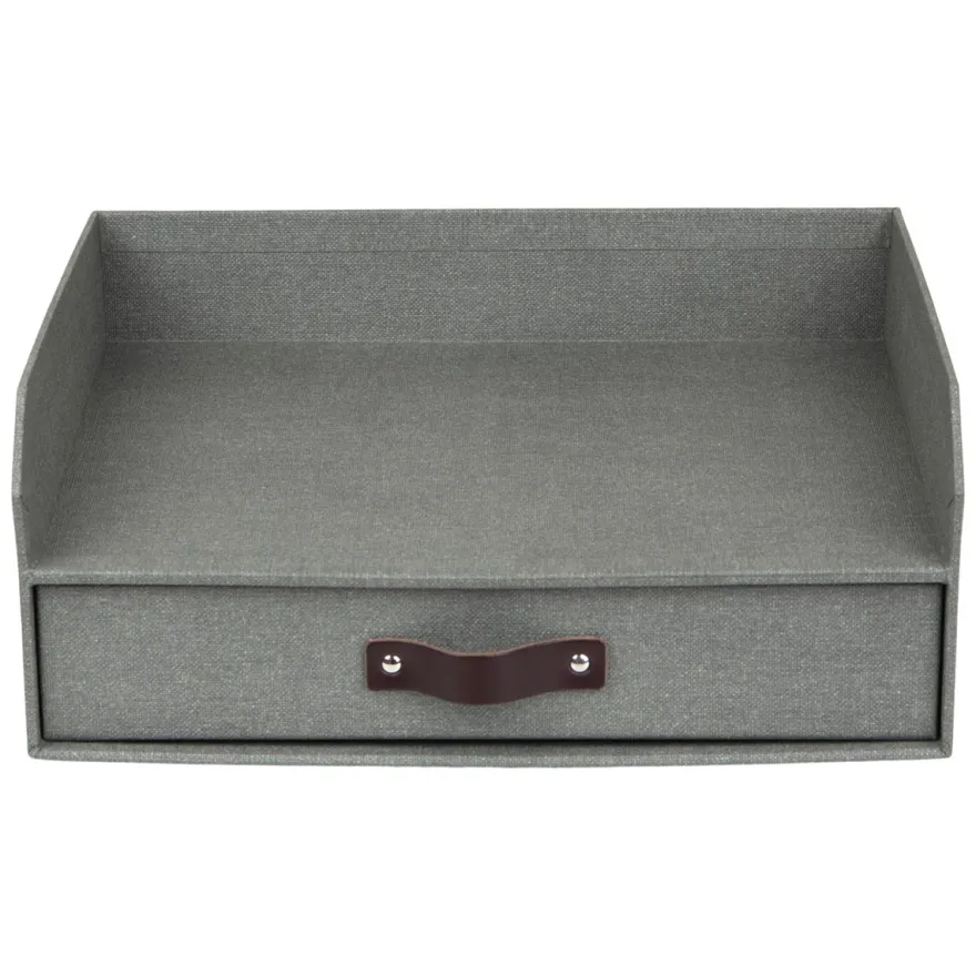 Bigso Box of Sweden - Walter brevbakke, Grå