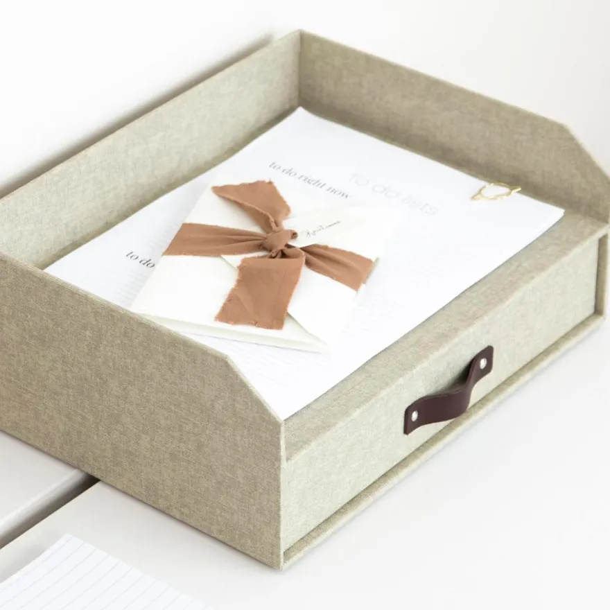 Bigso Box of Sweden - Walter brevbakke, Linen