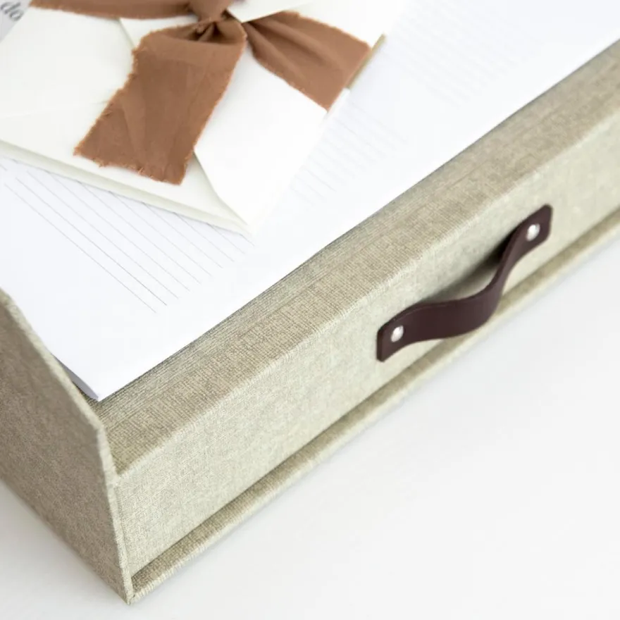 Bigso Box of Sweden - Walter brevbakke, Linen