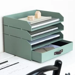 Bigso Box of Sweden - Walter brevbakke, Soft Teal