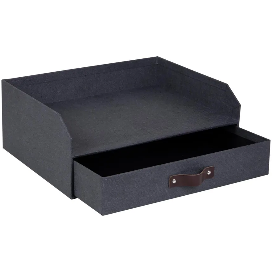 Bigso Box of Sweden - Walter brevbakke, Sort