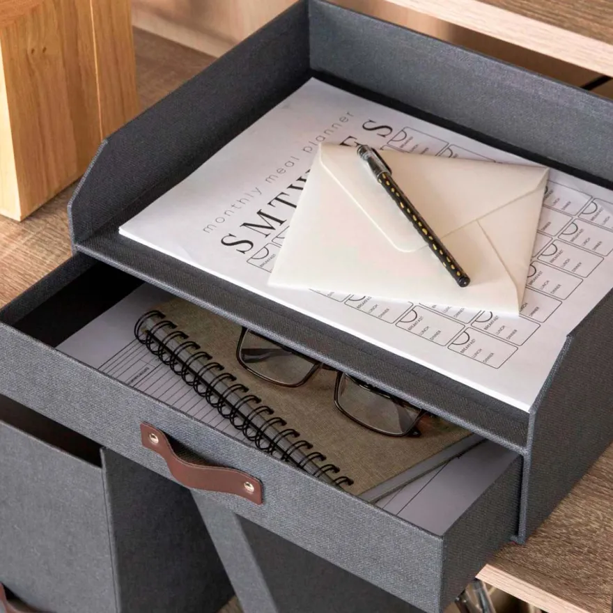 Bigso Box of Sweden - Walter brevbakke, Sort
