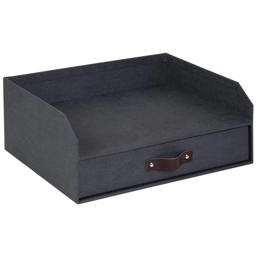 Bigso Box of Sweden - Walter brevbakke, Sort
