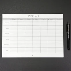 Boxdelux blok A4 - Madplan - Nordic