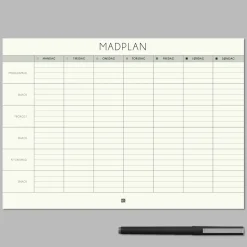 Boxdelux blok A4 - Madplan - Nordic