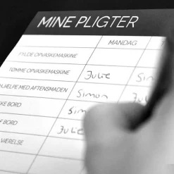 Boxdelux blok A4 - Mine pligter