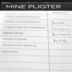 Boxdelux blok A4 - Mine pligter