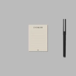 Boxdelux blok A7 - Min lille Indkøbsliste, Colorcode, Beige