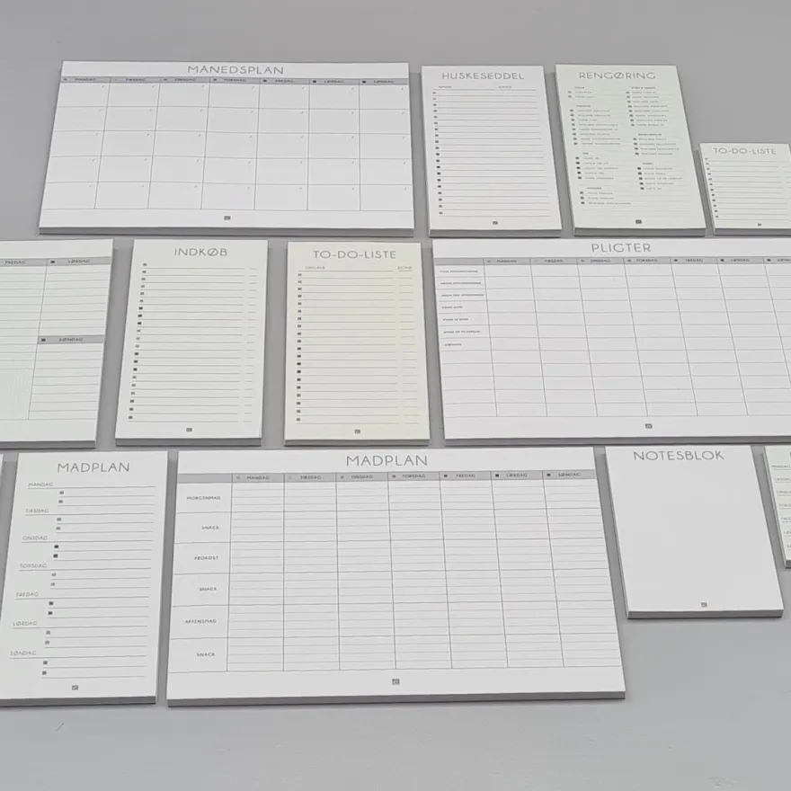 Boxdelux blok A6 - Min notesblok - Nordic