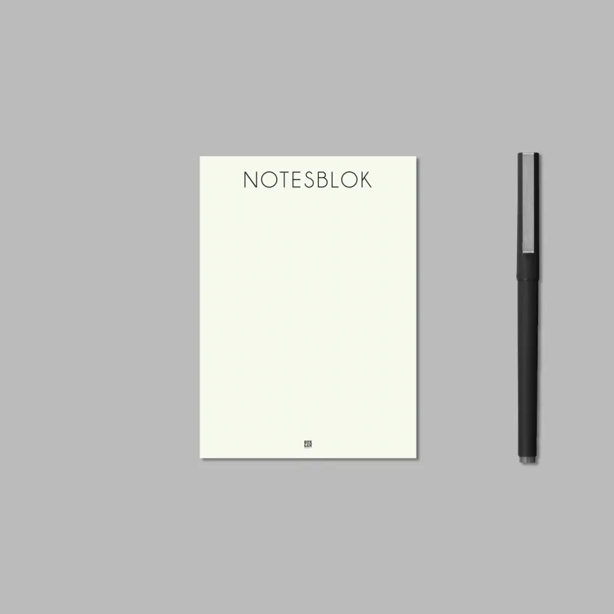Boxdelux blok A6 - Min notesblok - Nordic