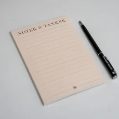 Boxdelux blok A6 - Min notesblok - Colorcode, Beige