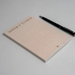 Boxdelux blok A6 - Min notesblok - Colorcode, Beige